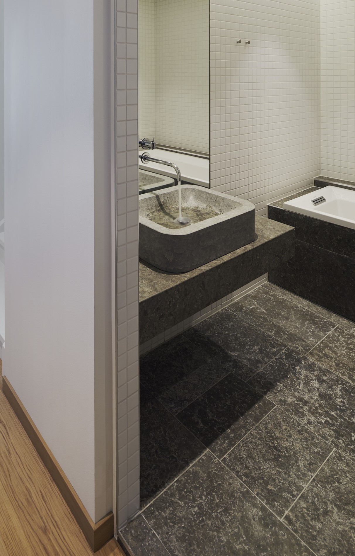 Badezimmerfliesen Ölandstein aestivate