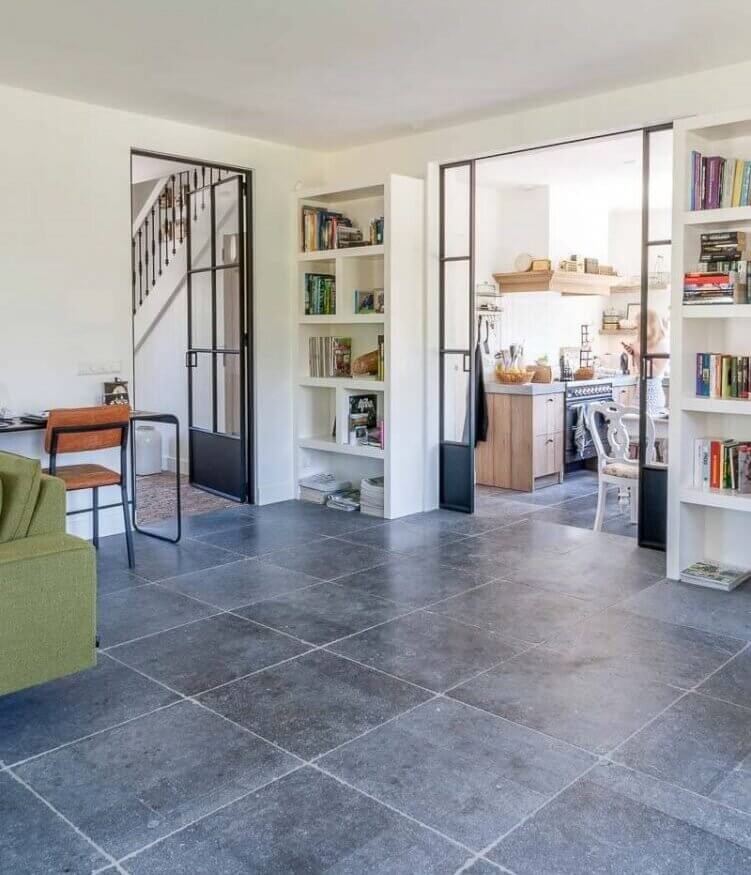 Belgischer Blaustein Wohnzimmert aestivate