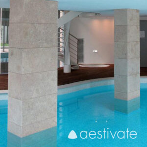 Kalksteinfliese Red Oliva gebürstet