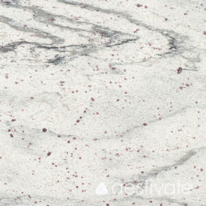 Granitfliese Juparana Bianco satiniert