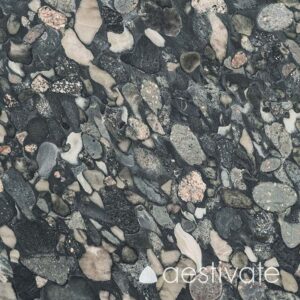 Granitfliesen Marinace Nero satiniert