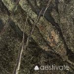 Marmorfliese Rainforest Green satiniert aestivate