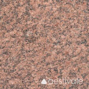 Granitblockstufe Skane Röd Vanga geflammt aestivate