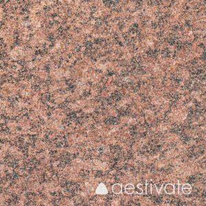 Granitblockstufe Skane Röd Vanga geflammt aestivate