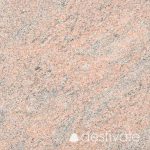 Granitplatten Multicolor Rot India geflammt und gebürstet