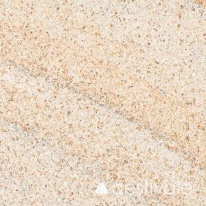 Granitplatte Giallo Sun geflammt und gebürstet