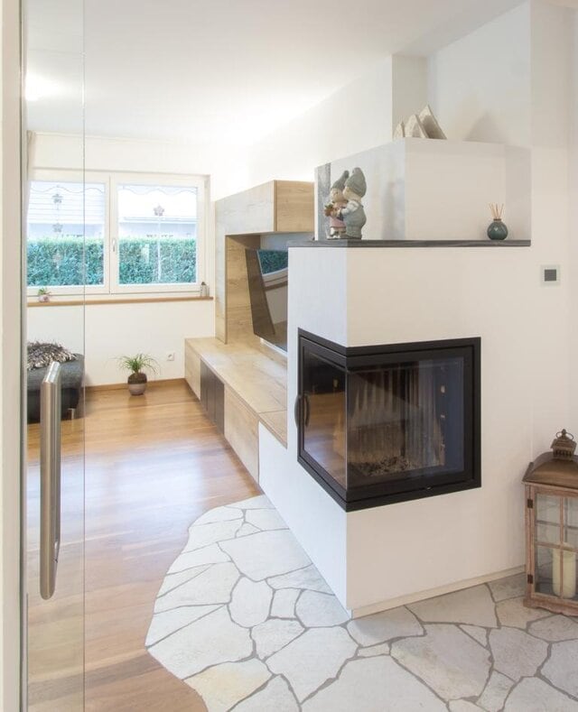 Polygonalplatten aus Silberquarzit aestivate