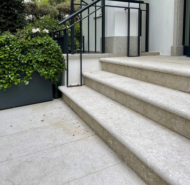 Kalkstein Blockstufenanlage aestivate