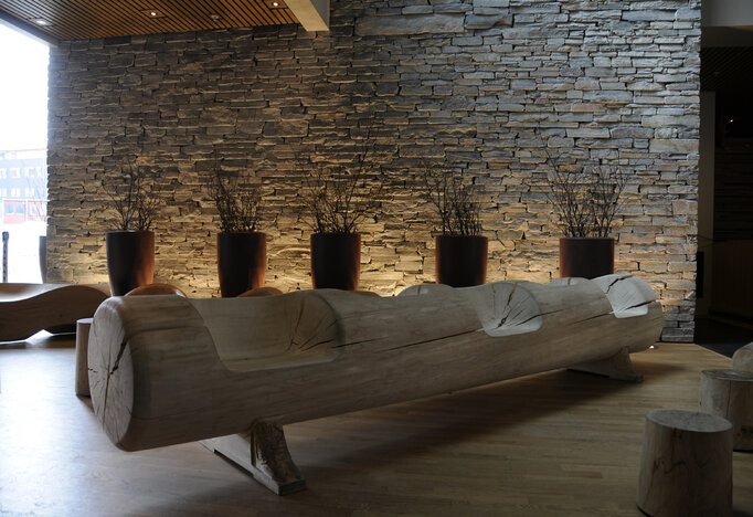 Fassade aus Oppdal Quarzit aestivate