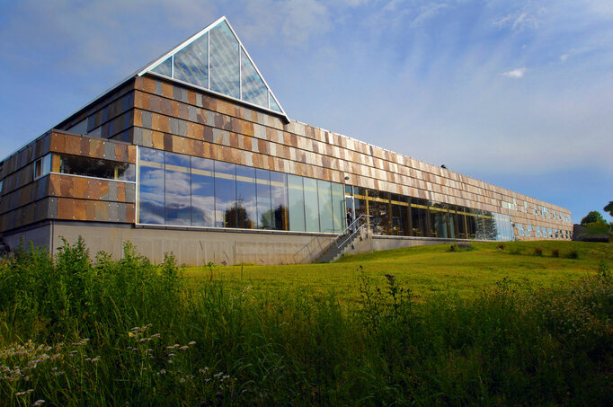 Fassade aus Schiefer aestivate